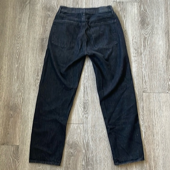 American Eagle 90s boyfriend black denim jeans size 2 - Picture 10 of 10